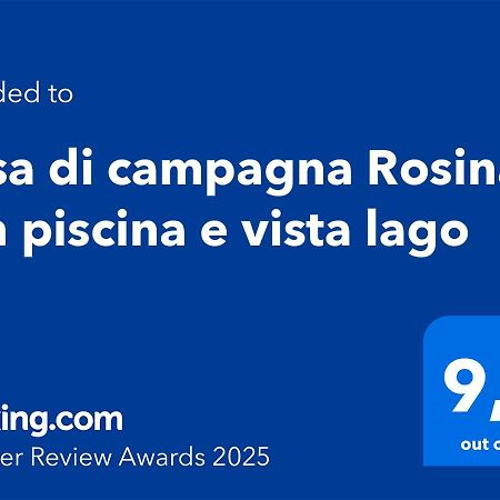 Casa Di Campagna Rosina Con Piscina E Vista Lago Gravedona Luaran gambar