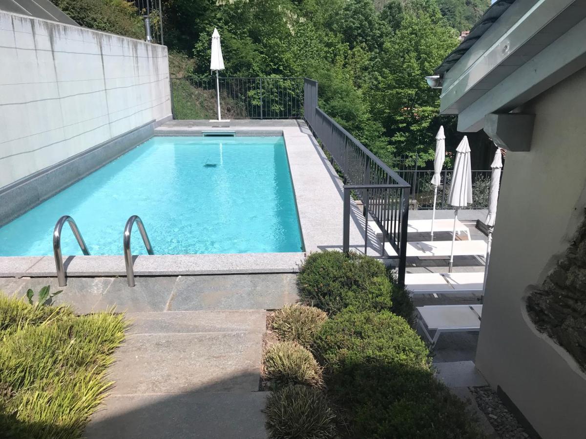 Casa Di Campagna Rosina Con Piscina E Vista Lago Gravedona Luaran gambar
