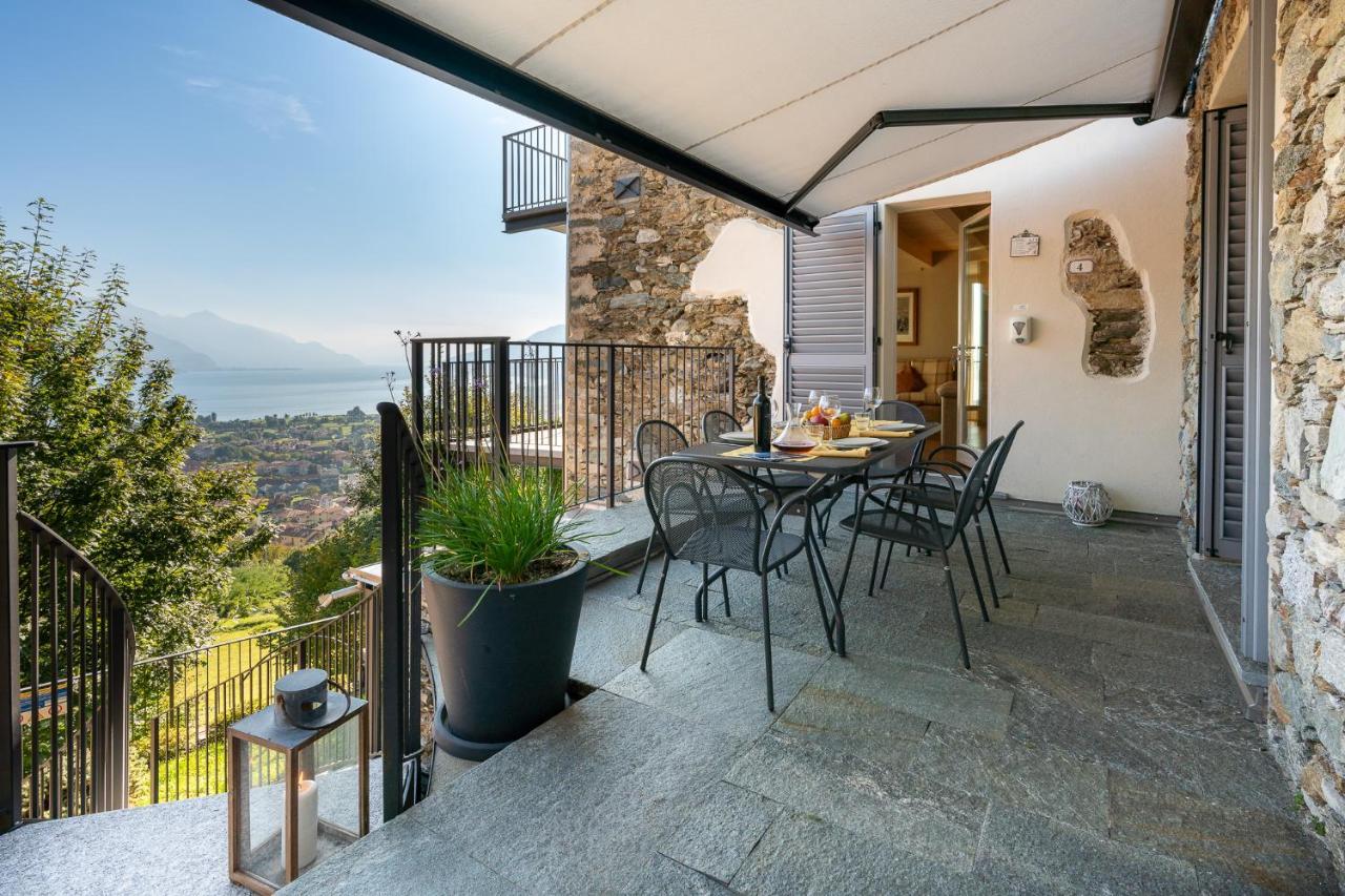 Casa Di Campagna Rosina Con Piscina E Vista Lago Gravedona Luaran gambar