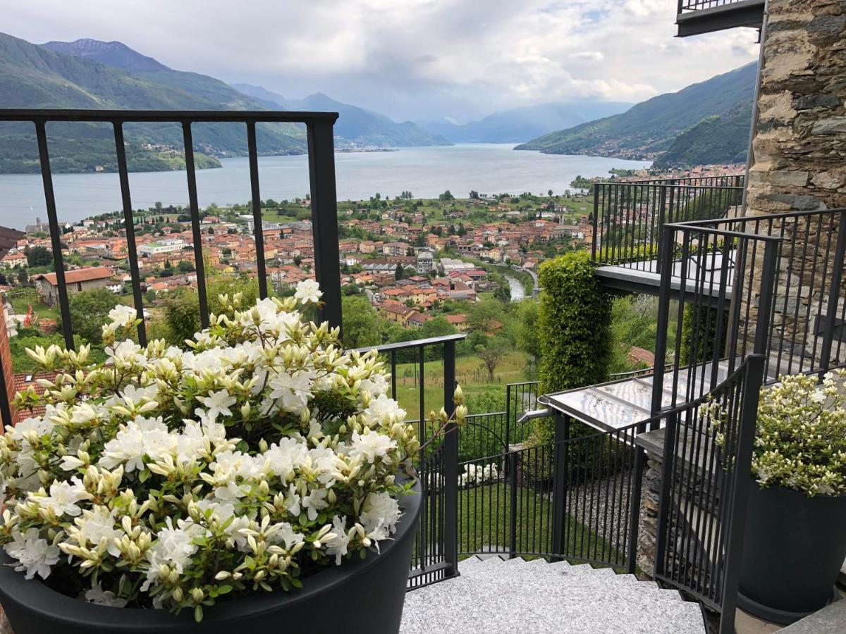 Casa Di Campagna Rosina Con Piscina E Vista Lago Gravedona Luaran gambar