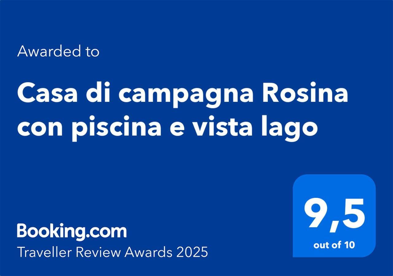 Casa Di Campagna Rosina Con Piscina E Vista Lago Gravedona Luaran gambar